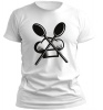 PepperSt Men's White T-Shirt - Black Chef Photo