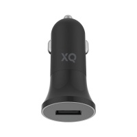 xqisit Car Charger 24A Fast Charger Single USB Black