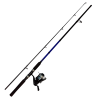 Kingfisher Poseidon Aqua Pak Rod & Reel Combo 7' Dark Blue 2 Piece Photo