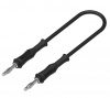 TENMA 76-112 Test Lead 4mm Banana Plug 33 VAC 12 A Black 1 m Photo