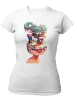PepperSt Ladies White T-Shirt - Paradox Blocks Photo