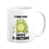 PepperSt Pappa Joe Mug - Find You Quite Ribbiting Photo