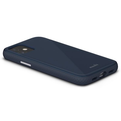 Photo of Moshi iGlaze Slim Hardshell Case For iPhone 12 MINI - Blue
