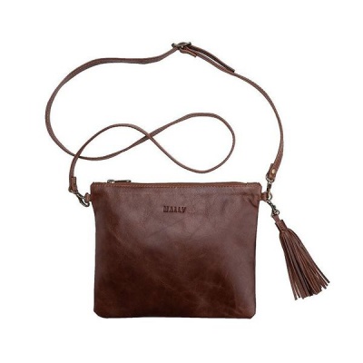 Photo of Mally Leather Bags Mally Bag Poppy Sling Bag in Brown