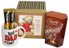 The Biltong Girl Gift Box for Dad with Mug Lindt and Cappuccino Sachets Photo