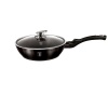 Berlinger Haus 24 cm Marble Coating Deep Frypan & Lid - Shine Black Edition Photo