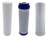 Water Time 10" Poly Prop Sediment GAC and Carbon Block Filter Cartridge Set Photo