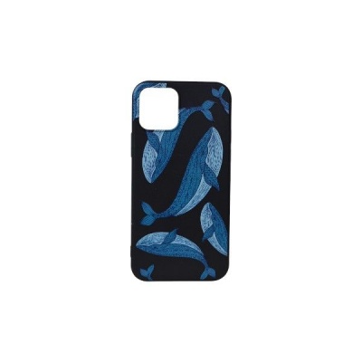 Blue Whale Design Phone Cover for iPhone 12 Pro