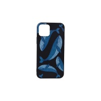 Blue Whale Design Phone Cover for iPhone 12 Pro