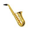 DeBlequy Aankopen - Smoking Pipe - Large Metal Trumpet & Screen Filters - 14 cm Photo