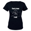 That's How I Roll - Genius - Ladies - T-Shirt Photo