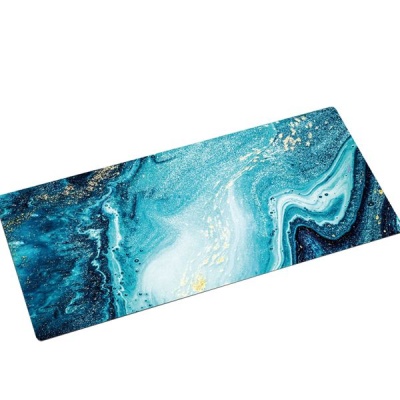 1 pieces Office Large Marble Pattern Mouse Pad Large Desk Pad Anti Slip Rubber