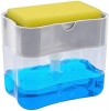 Soap Pump and Sponge Caddy-grey Photo
