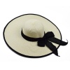 Mellow Online: Summer Straw Hat For Women - Milk White Photo