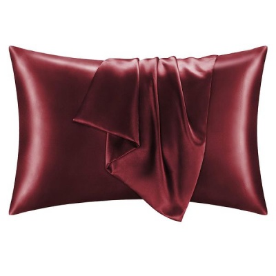 2 Packs Satin Pillowcase Envelope Closure for Hair and Skin Slip Cooling