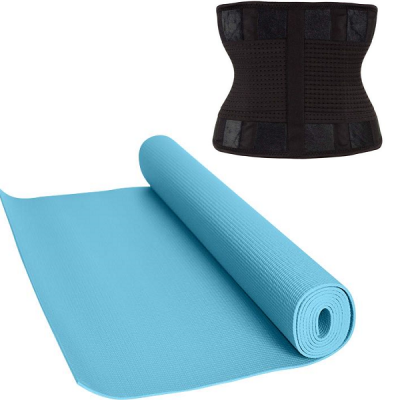 Photo of Hot Shapers Waist Trainer and Yoga Mat Fitness Bundle
