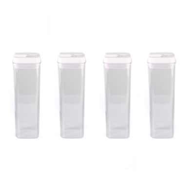 Photo of TRENDZ Pack of 4 - 1.9L food canisters