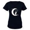 Kitten on the Moon - Ladies - T-Shirt Photo
