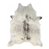100% Natural Full Cowhide Leather Floor Mats Home Rug Luxury Carpet Photo