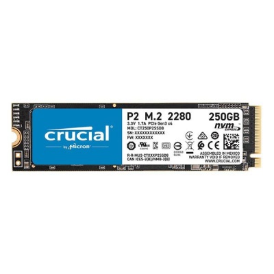 Photo of Crucial P2 250GB PCIE NVME M.2 SSD - Black