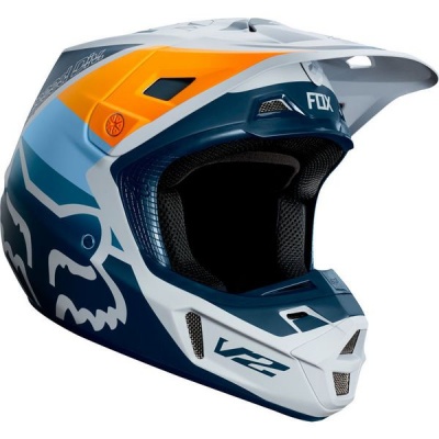 Photo of Fox Racing Fox V2 Murc Light Grey Helmet
