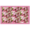 Print with Passion Pink Roses Rectangle Tablecloth Photo