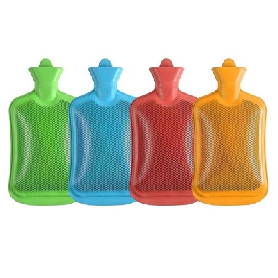 Home Assorted Pain Relieving Massage Hot Water Bottle Set of 4