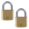 Yale 40mm Brass padlock pack2 Photo