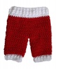 Newborn Santa Pants Photo