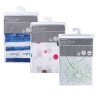 Bulk Pack x 3 Plastic Shower Curtain 180 x 180cm With 12 Hooks Photo