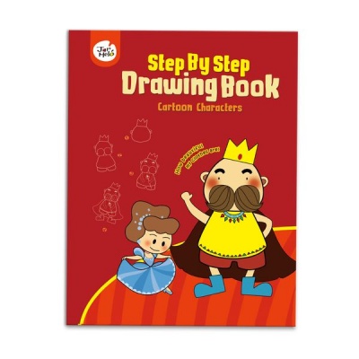 Jarmelo Step by Step Art Drawing Book Cartoon Characters
