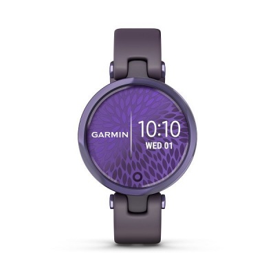 Photo of Garmin Lily Smartwatch - Midnight Orchid Bezel with Deep Orchid Case and Silicone Band