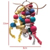 PARROT WORLD Bird Toy Rope & Wood Photo