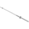 GORILLA SPORTS SA - Barbell Bar with Spinlock Star Collars 170cm Chrome Photo