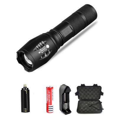 Photo of Powerful LED Flashlight Torch Zoomable 5 Switch Modes Waterproof