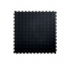 Interlocking Floor Tiles Black 5mm - 500 X 500 - 4sqmtrs Photo