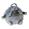 Peluche 23cm Fluffy Round Lamb Plush in Grey 8143G Photo