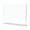 Parrot Products Menu Holder Acrylic Single Sided A5 Landscape - Box 5 Photo