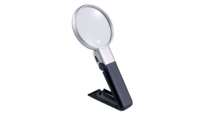 Photo of Handsfree desk Magnifying Glass with LED light