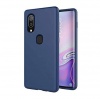 Rappid Liquid Silicone Blue Case for Samsung Galaxy A20 Minimalist Cover Photo