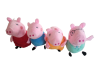 Peppa Pig - Family Pack set of Plush Snuggle Teddys - 20cm Length Photo