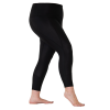 Fit Curves Plus Size Black Leggings Photo