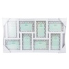 Bulk Pack x 4 Picture-Frame Collage Plastic 8-Hole Photo