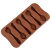 Silicone Chocolate Baking Mold - Spoon Photo