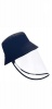 Kiddies Bucket Hat With Removable Visor - Navy Blue Photo