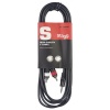 Stagg SYC3 - Mini Jack to Dual RCA Cable – 3M Photo
