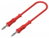 TENMA 76-114 Test Lead 4mm Banana Plug 33 VAC 12 A Red 1 m Photo
