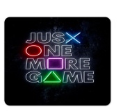Just One More Game Birthday Christmas Gamer Mousepad