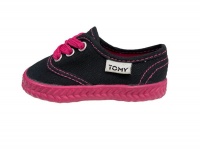 Tomy Takkies Infant and Junior Girls Lace Up Takkies
