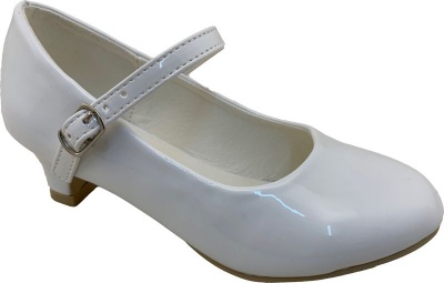 Kids White Mary Jane Party Shoe